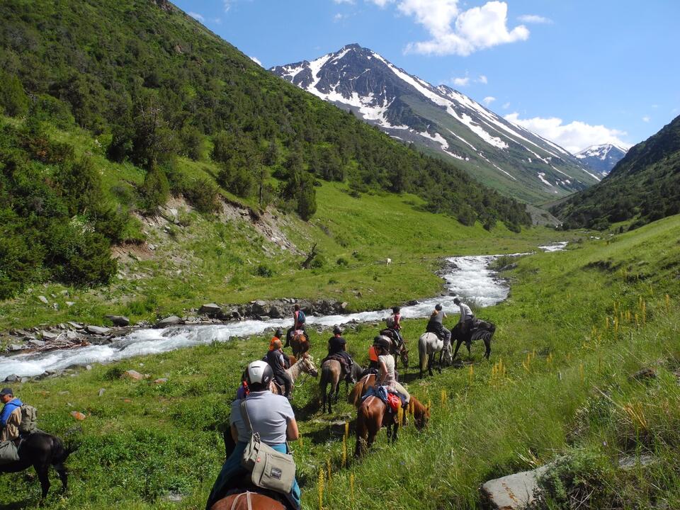 3-days horseback riding tour in Kyrgyzstan